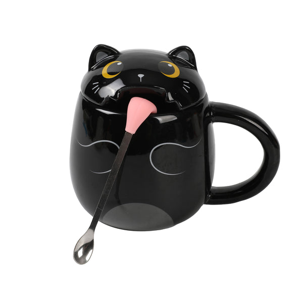 TAZZA SLURPY GATTO NERO