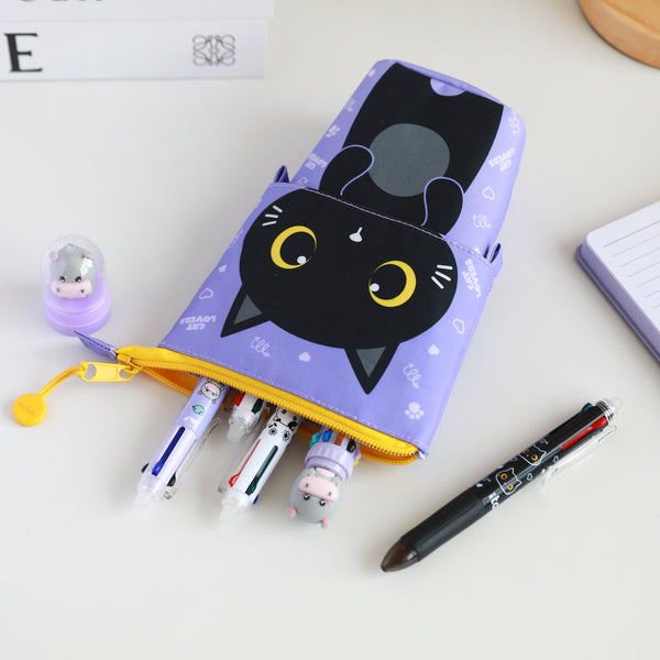 ASTUCCIO POP UP GATTO NERO