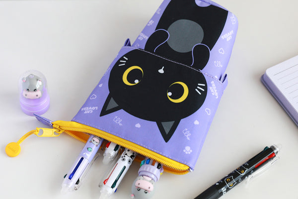 ASTUCCIO POP UP GATTO NERO