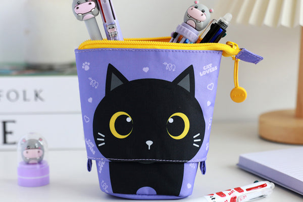 ASTUCCIO POP UP GATTO NERO