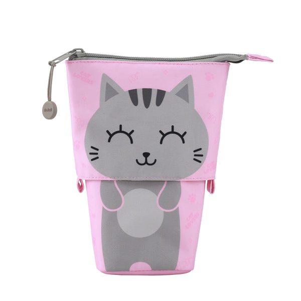 ASTUCCIO POP UP GATTO GRIGIO