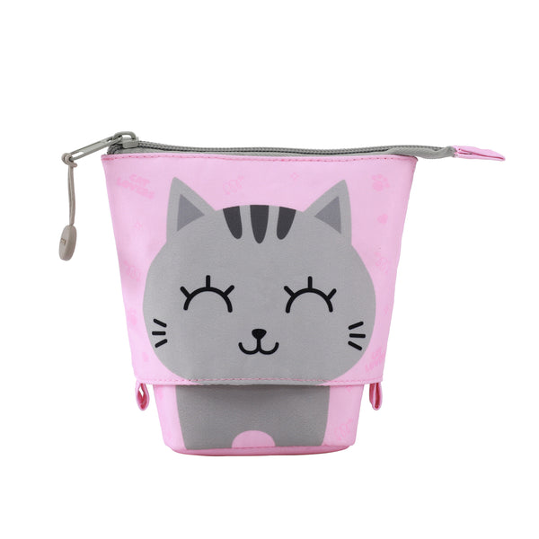 ASTUCCIO POP UP GATTO GRIGIO