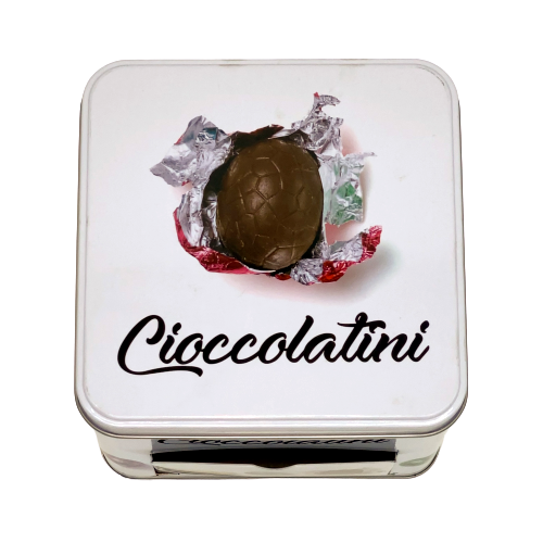 SCATOLA LATTA PORTA CIOCCOLATINI