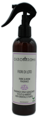 SPRAY TESSUTI E AMBIENTE ESSENZA "FIORI DI LOTO"