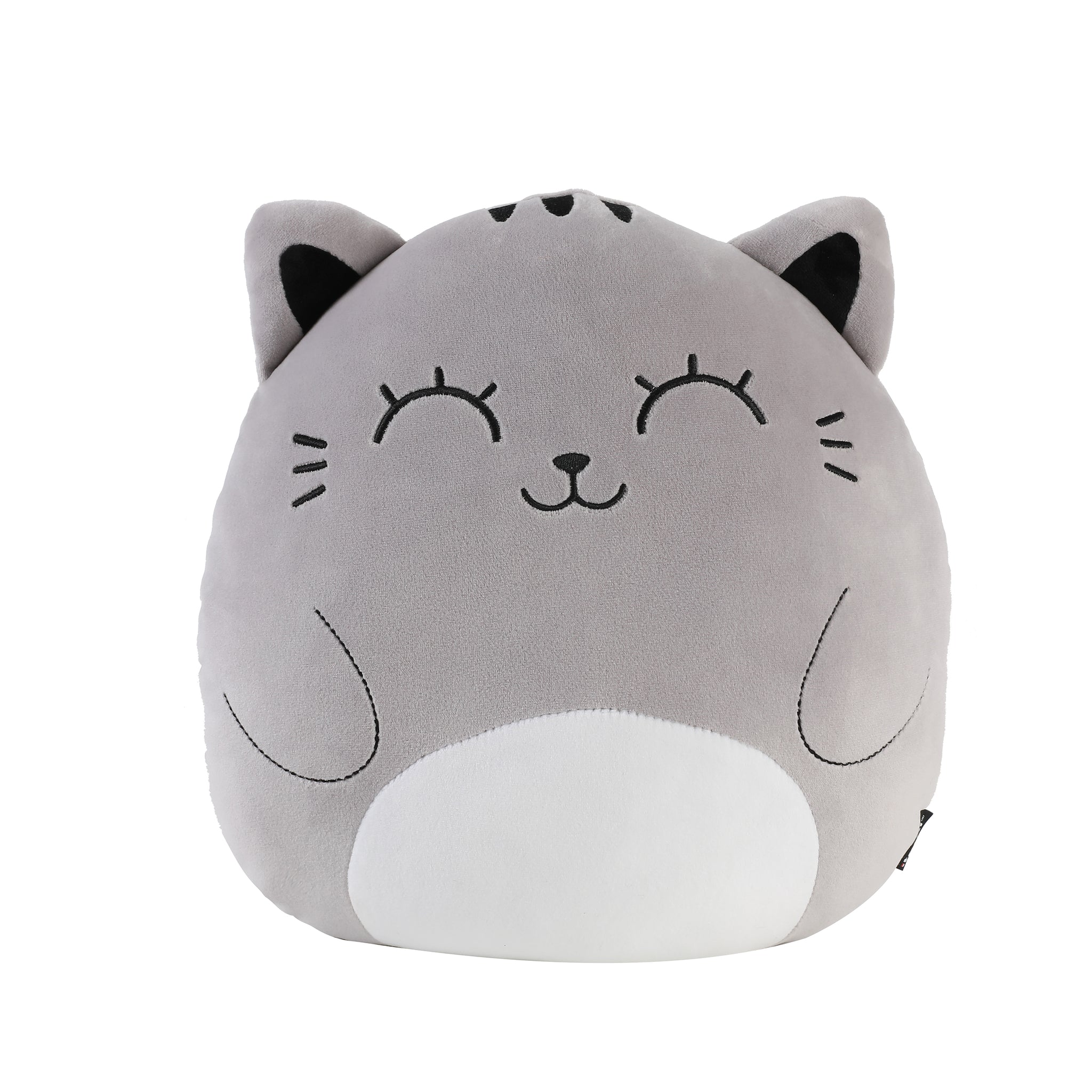 CUSCINO VERTICALE GATTO GRIGIO