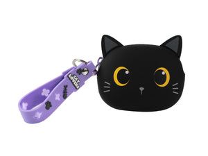 PORTAMONETE GATTO NERO
