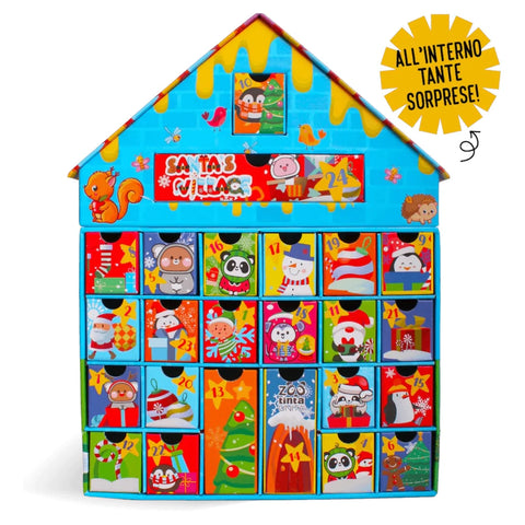 CALENDARIO DELL'AVVENTO TINTA UNITA