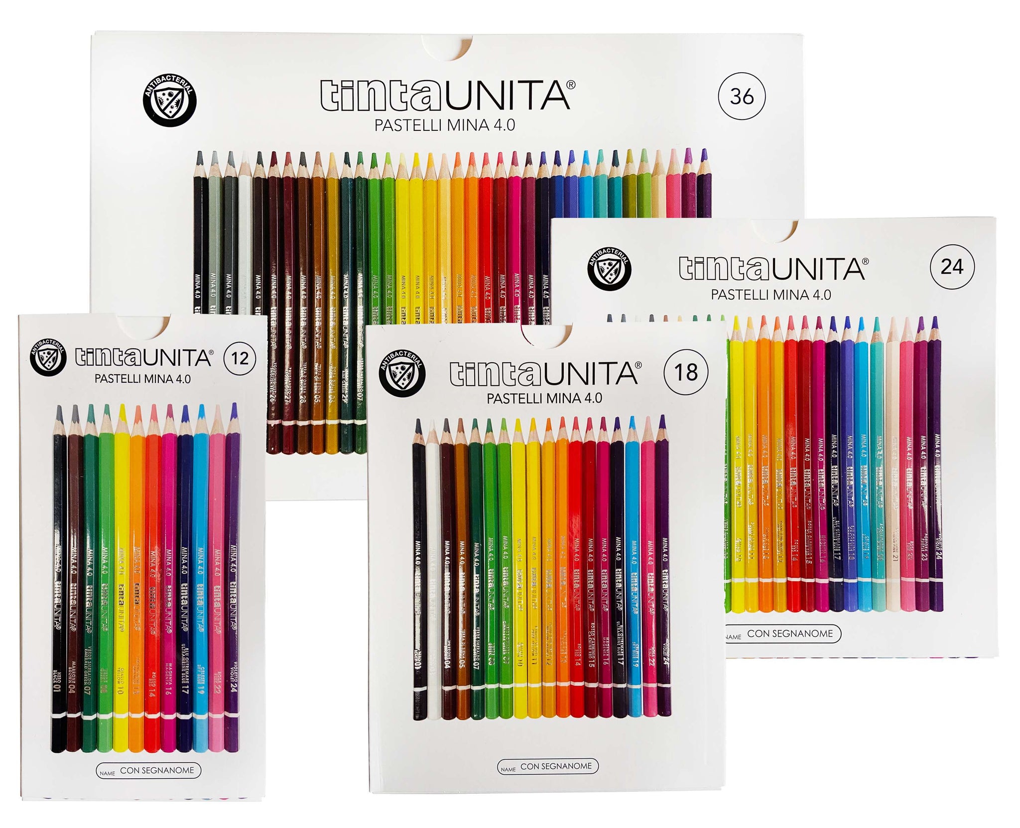 PASTELLI TINTA UNITA MINA 4.0