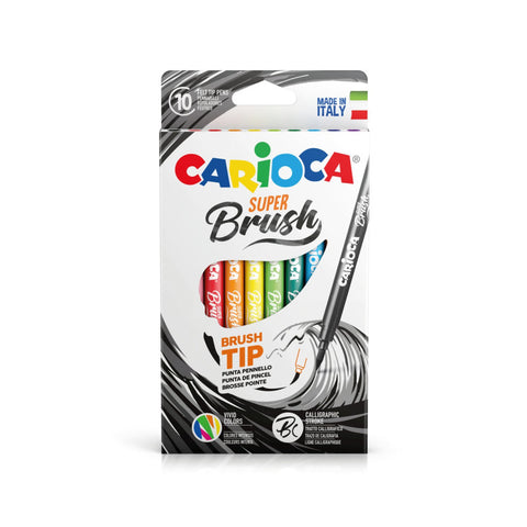 BRUSH PEN CARIOCA 10 PZ.