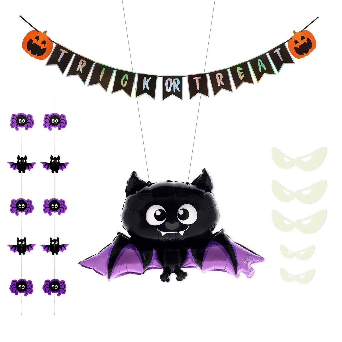 SET DECORAZIONI PORTA HALLOWEEN