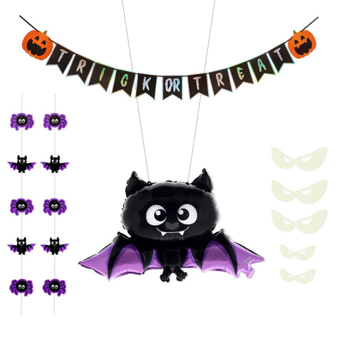 SET DECORAZIONI PORTA HALLOWEEN