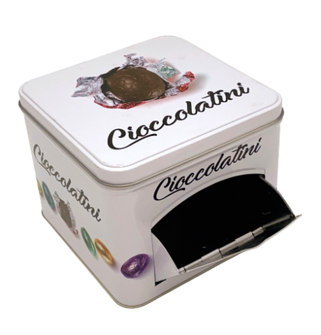 SCATOLA LATTA PORTA CIOCCOLATINI