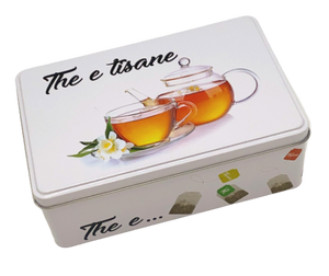 SCATOLA LATTA PER THE E TISANE