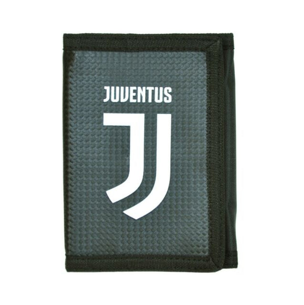 PORTAFOGLIO A STRAPPO NERO JUVENTUS