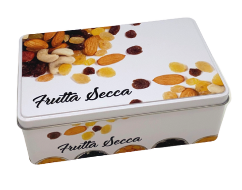 SCATOLA LATTA PER FRUTTA SECCA