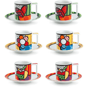 SET 6 TAZZINE CAFFE' BRITTO