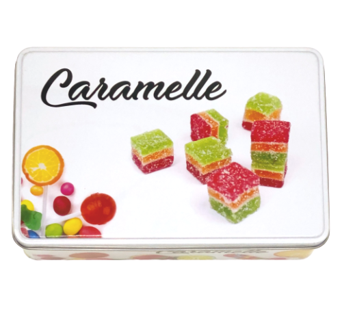 SCATOLA LATTA PER CARAMELLE