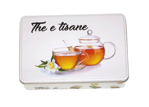 SCATOLA LATTA PER THE E TISANE