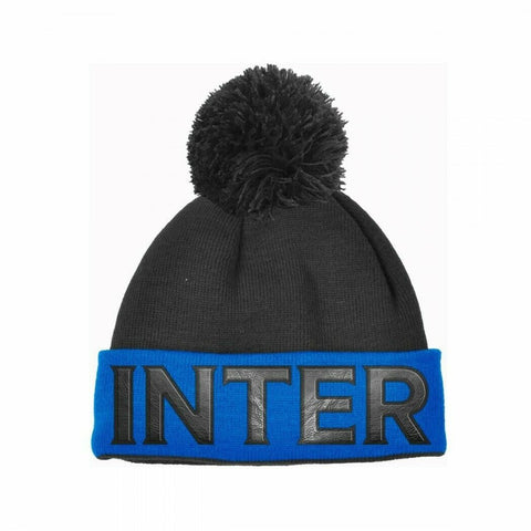 CUFFIA INTER CON PON PON NERAZZURRA