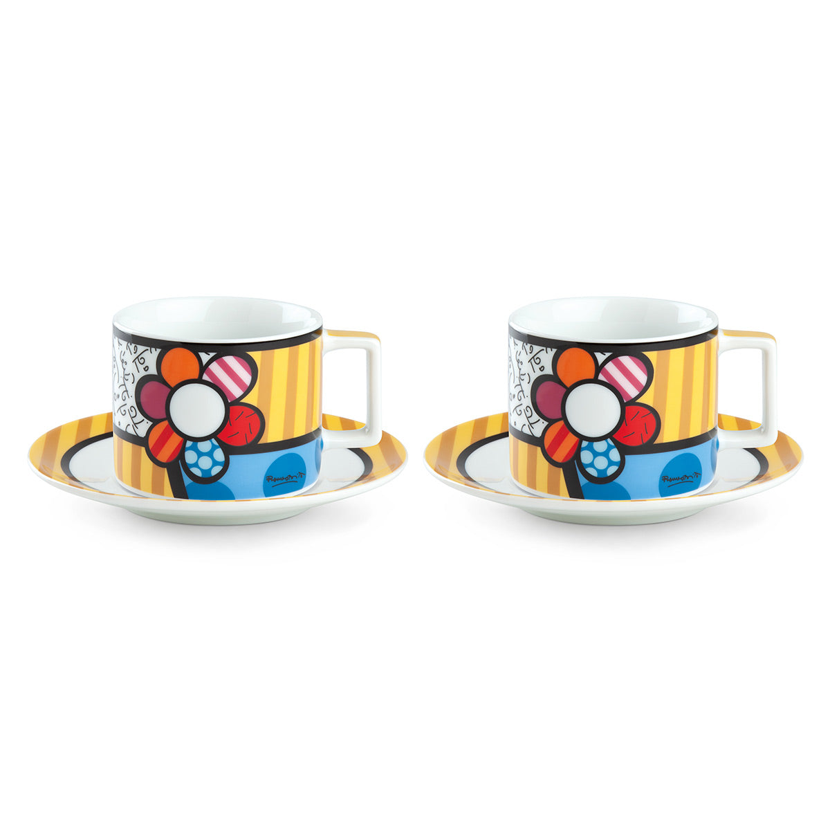 SET 2 TAZZE CAPPUCCINO BRITTO