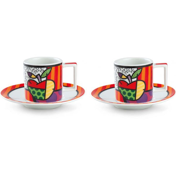 SET 2 TAZZE CAPPUCCINO BRITTO