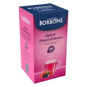 18 CIALDE Ese Borbone INFUSO AI FRUTTI ROSSI