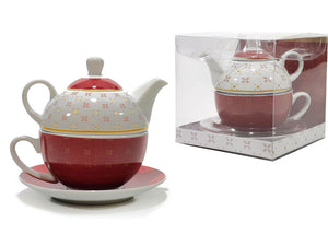 SET TEIERA CON TAZZA XMAS