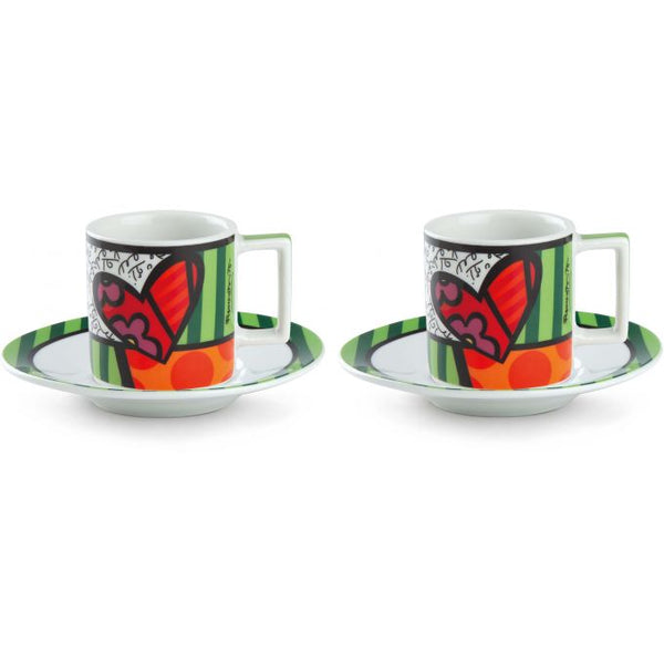 SET 2 TAZZE CAFFE' BRITTO